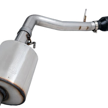 AWE Tread Edition Catback Single-Side Exhaust for Jeep JT 3.6L - Diamond Black Tip (2020-2021 Jeep Gladiator) - 3015-23103