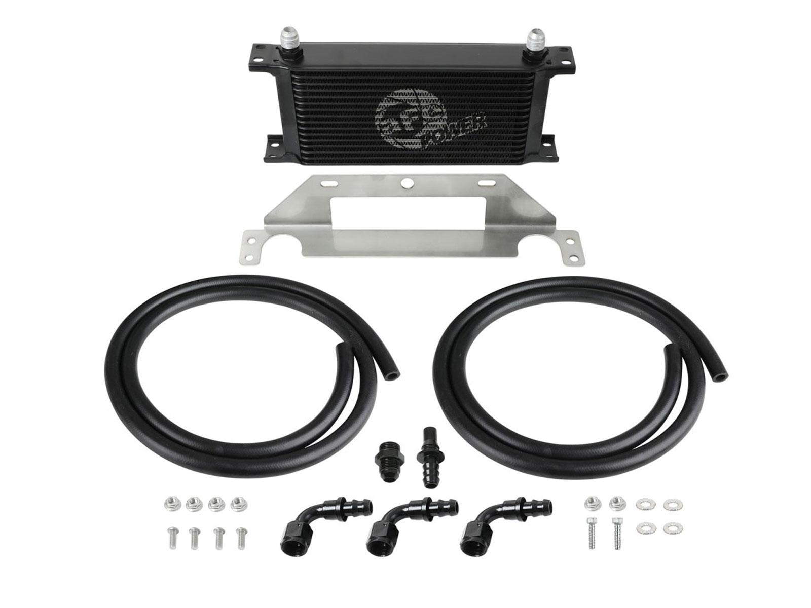 AFE 46-80005 BladeRunner Transmission Oil Cooler Kit (Dodge RAM Diesel Trucks 10-12 L6-6.7L TD - Automatic Transmission Only)