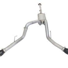 AFE MACH Force-Xp 3 IN 409 Stainless Steel Cat-Back Exhaust System w/Black Tip (2015-2020 F-150) - 49-43074-B
