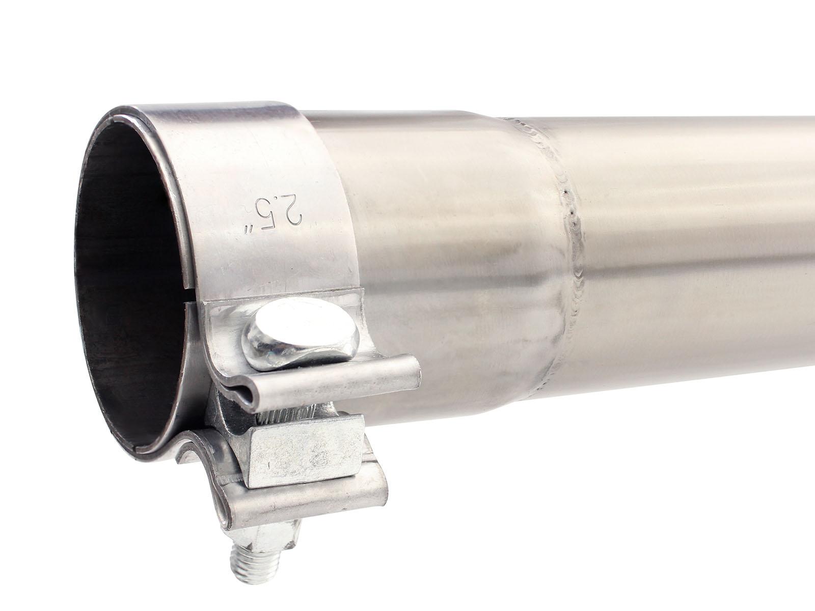 AFE MACH Force-Xp 2-1/2 IN 409 Stainless Steel Cat-Back Exhaust w/14 IN muffler - 49-48055