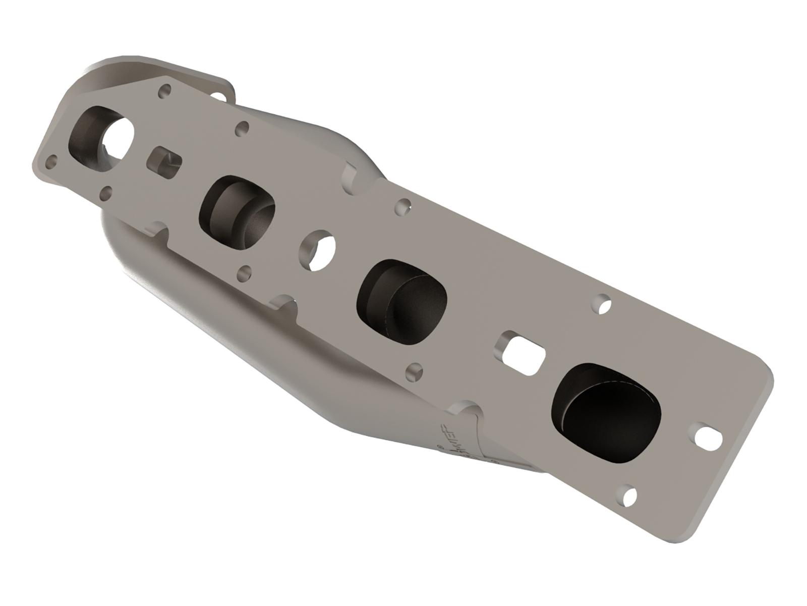 AFE Twisted Steel 1-5/8 IN to 2-1/4 IN 304 Stainless Headers w/ Titanium Coat Finish (Jeep Grand Cherokee (WK2) 11-21/ Dodge Durango 11-24 V8-5.7L HEMI) - 48-38029-T