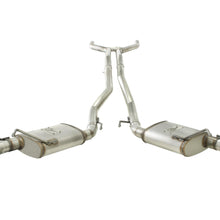 AFE MACH Force-Xp 2-1/2in 409 Stainless Steel Cat-Back Exhaust System w/Black Tip (2010-2013 Camaro, Camaro) - 49-44042-B