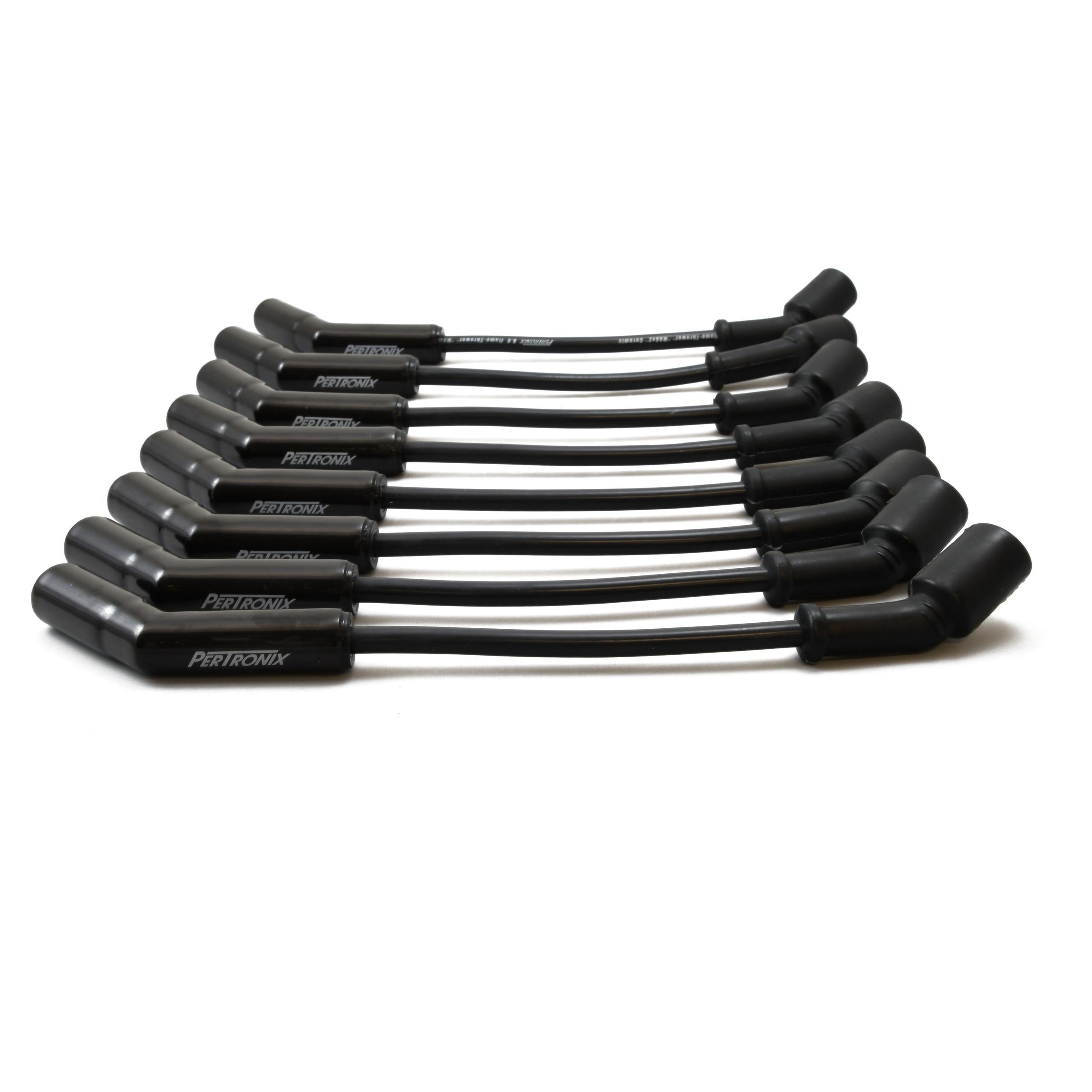 Pertronix 45 Degree Plug Wires with Black Ceramic Boot (LS Engines) - 828224HT