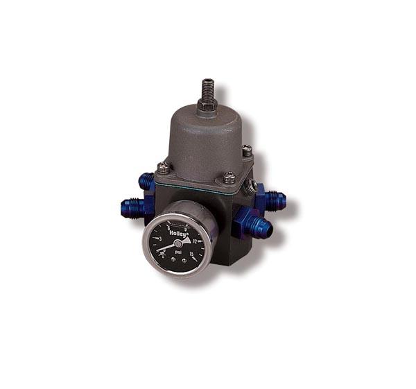 Holley Billet Carbureted Fuel Pressure Regulator.  - 12-707