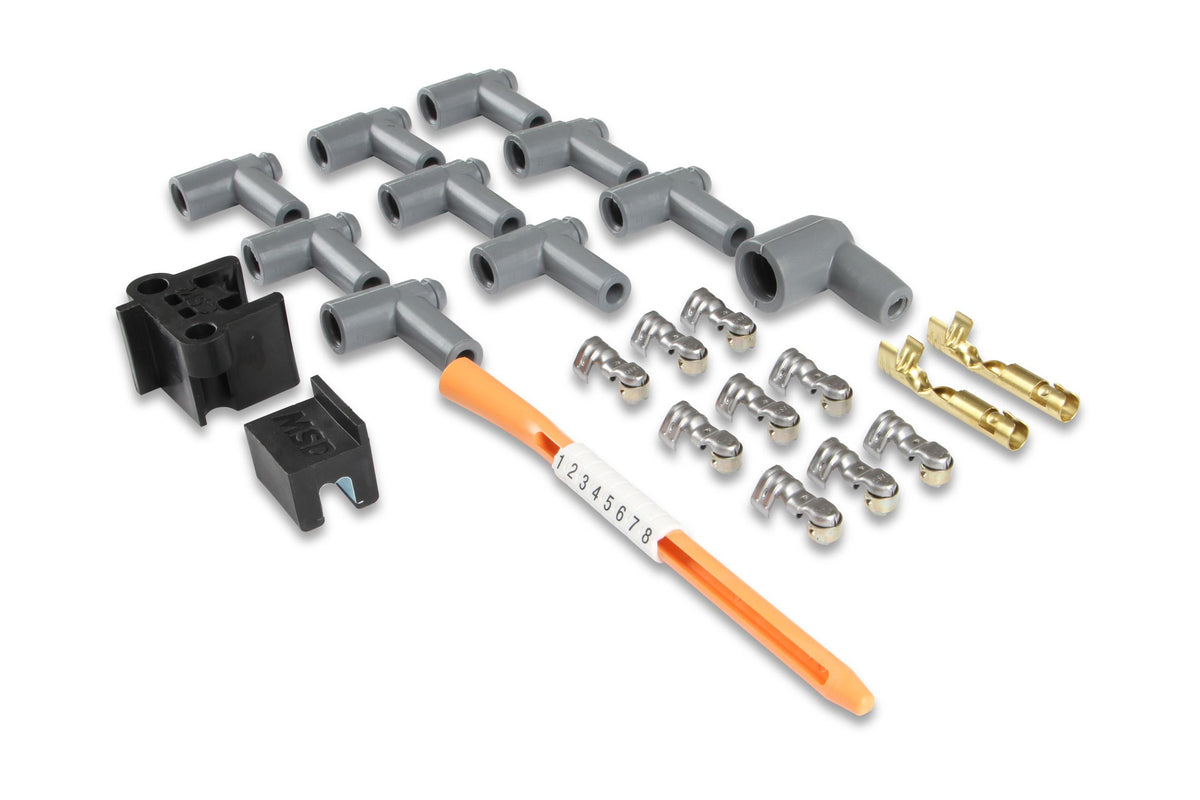 Msd 31183 Wire Set, Black Super Conductor, 8-Cyl. Multi-Angle/Hei, Universal