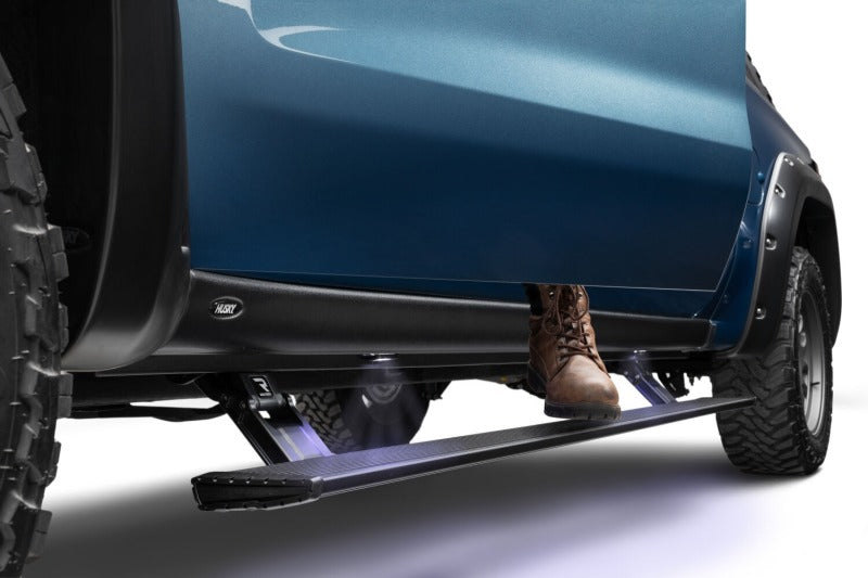 AMP Research PowerStep Xtreme Electric Running Board for Extreme Conditions fits 22-24 Chevrolet Silverado/GMC Sierra Double and Crew Cab Includes Gas and Diesel - 78255-01A