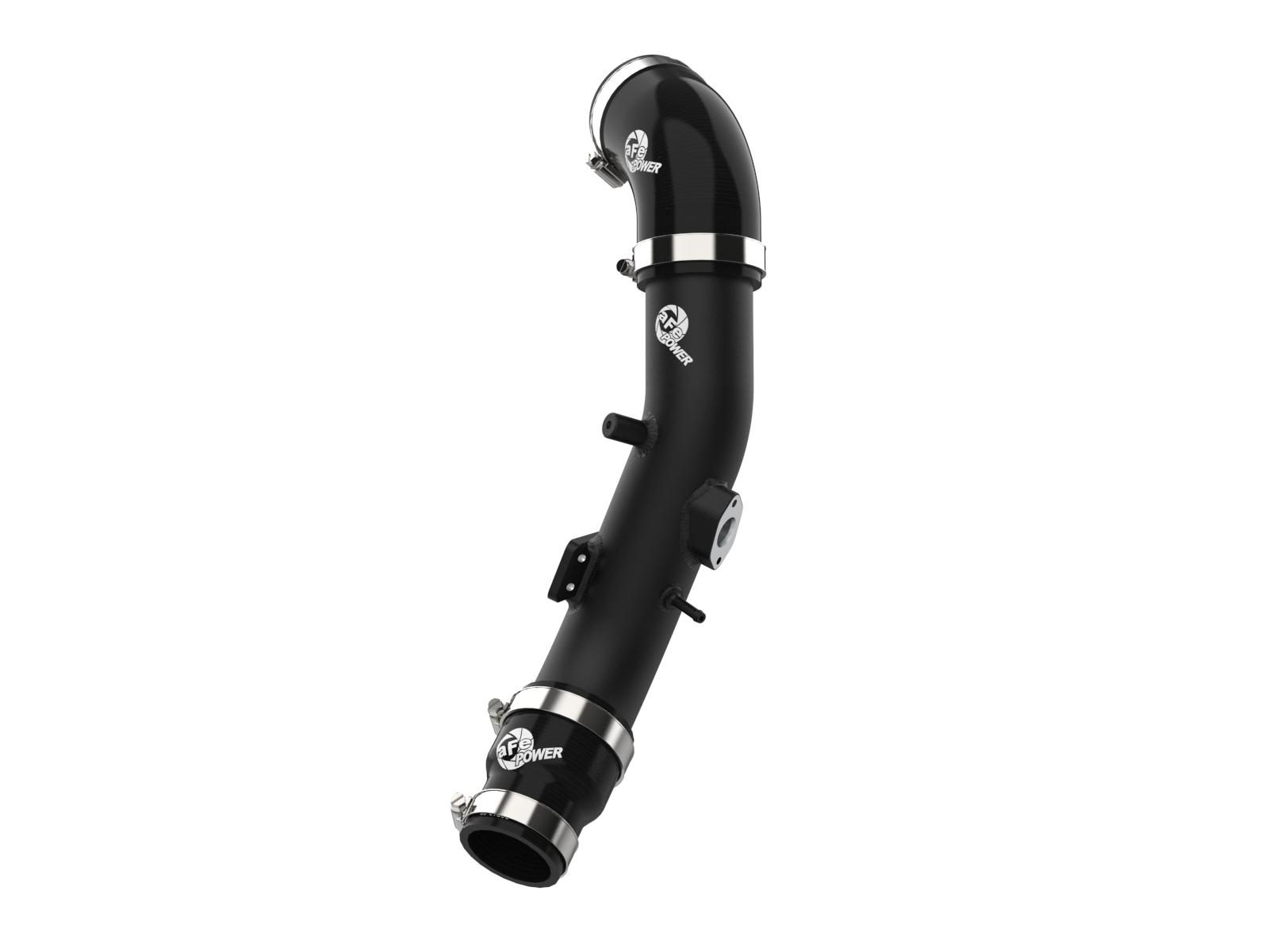 AFE BladeRunner 2-1/2 IN Aluminum Cold Charge Pipe Black Hyundai Elantra/Elantra GT/i30 17-20/Veloster 19-21 L4-1.6L (t) - 46-20639-B