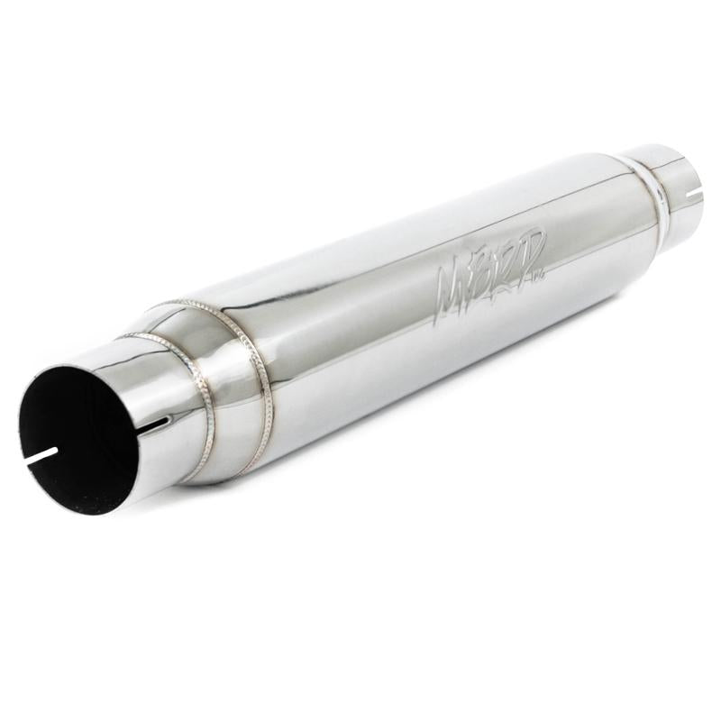 MBRP Universal Resonator 2.25in Inlet /Outlet 22in Body 26in Overall T304