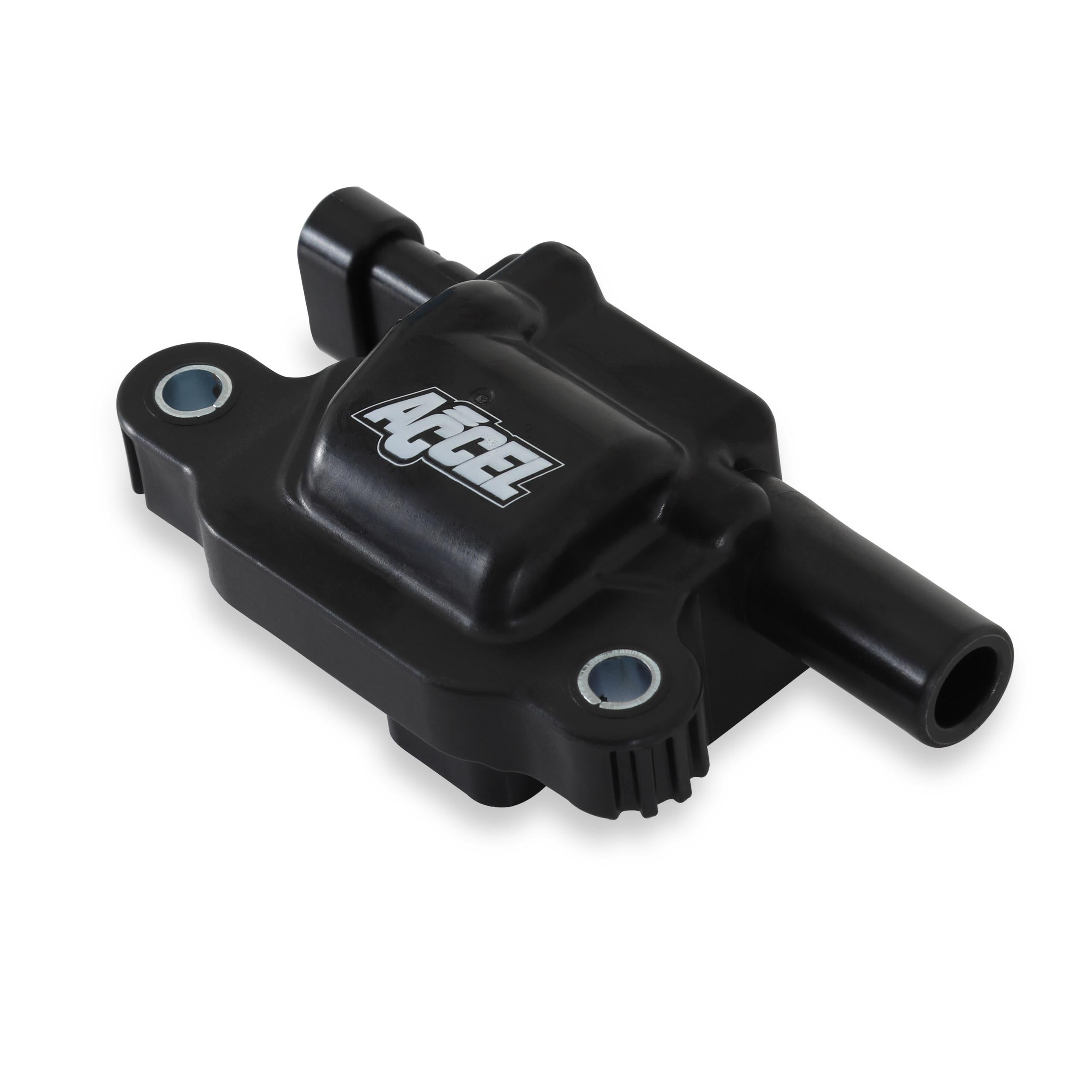 Accel 14-Up Lt Square Coil - Black 8 Pack () - 140081-8