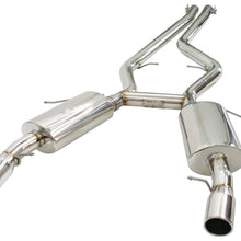 AFE MACH Force-Xp 2-3/4 IN 304 Stainless Steel Cat-Back Exhaust System (2007-2010 335i, 335xi) - 49-36301