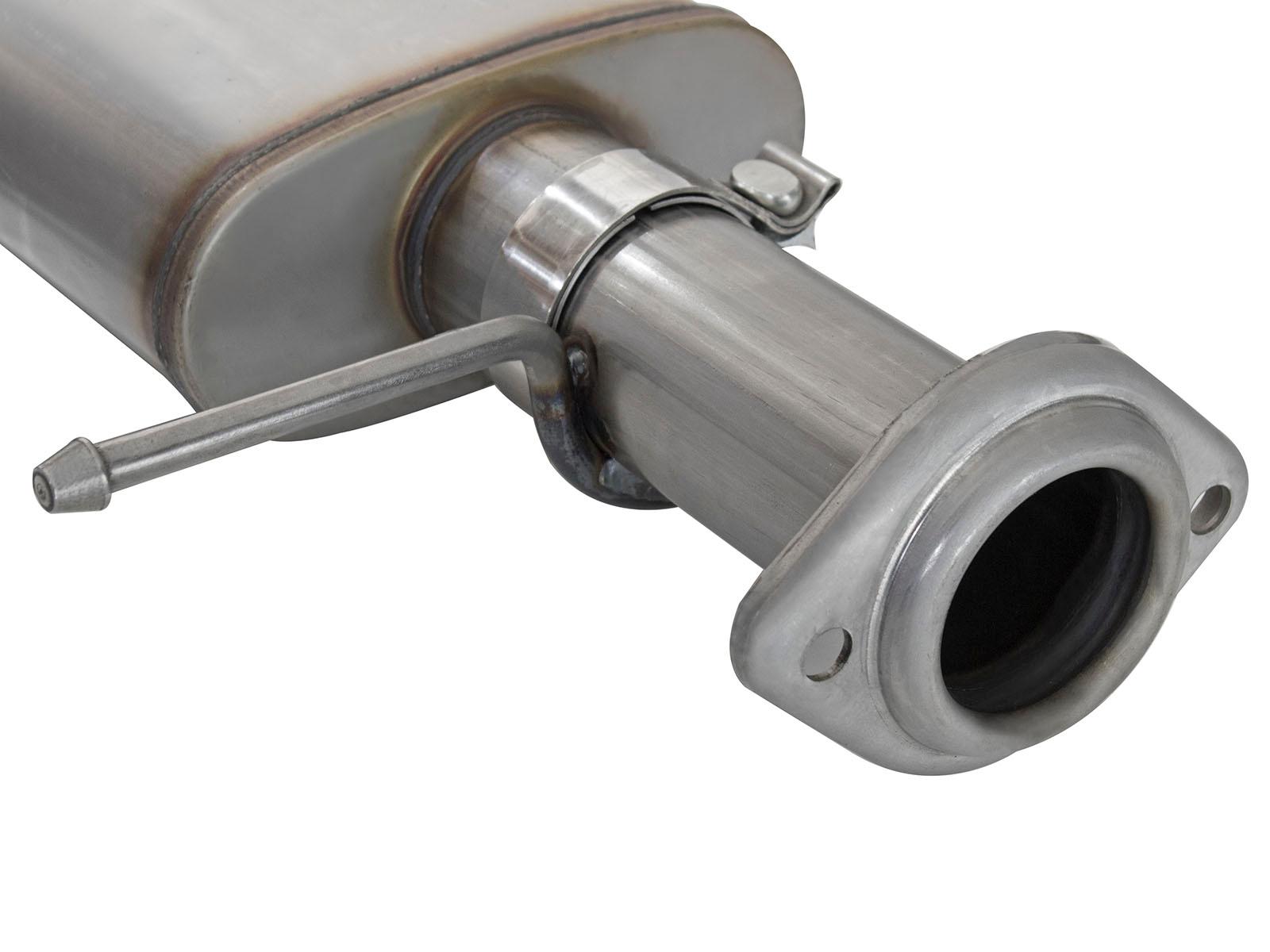 AFE Rebel Series 3 IN 409 Stainless Steel Cat-Back Exhaust System w/Polished Tip (2015-2020 Colorado, Colorado, Canyon, Canyon) - 49-44061-P