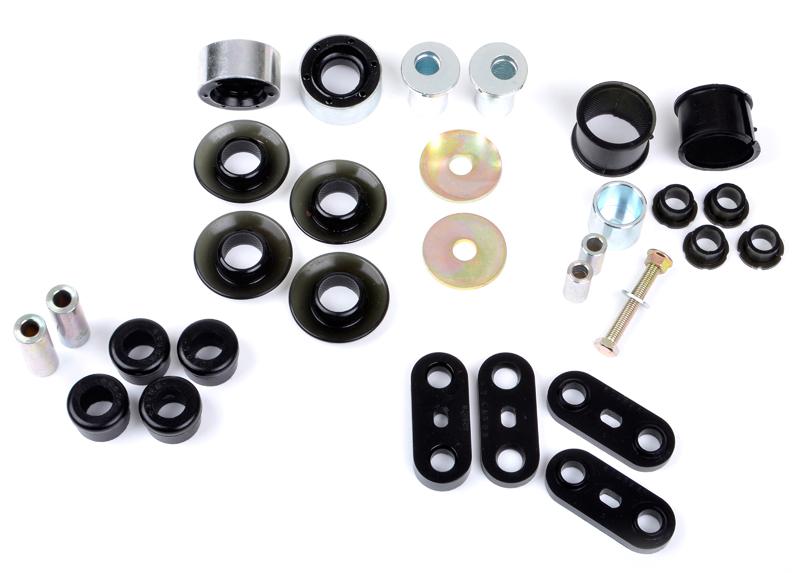 Whiteline Performance Essential Vehicle Kit Essential Front Vehicle Kit Contains W0506, Kca334, Kdt901 And Ksr207 Whiteline (2008-2016 Impreza, WRX) - WEK079