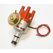 Pertronix Flame-Thrower "Stock Look" Bosch Style Distributor Featuring Original Ignitor Electronics. 12-Volt Negative Ground With Vacuum Advance. - D186504