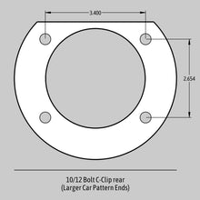 Baer 13" Pro+ Rear Brake Kit, Comp Yellow, SDZ (1965-1970 Chevrolet Fitments) - 4302431CY