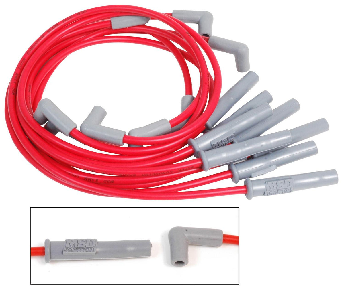 Msd 31339 Wire Set, Super Conductor, Ford 351M-400, Hei