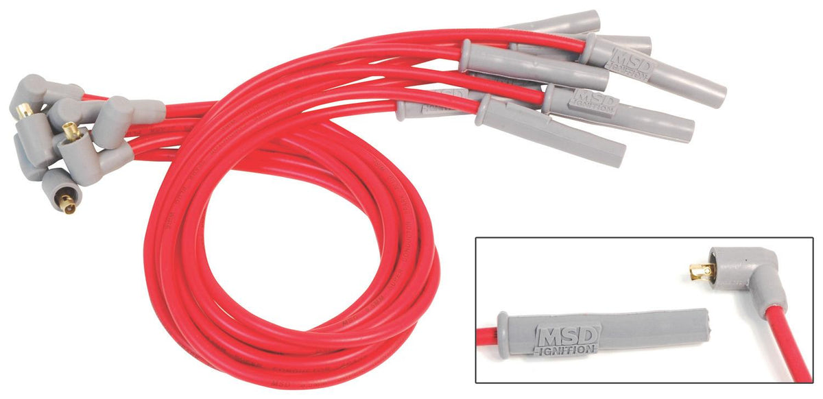 Msd 31389 Wire Set, Super Conductor, Ford 351C-400, Socket