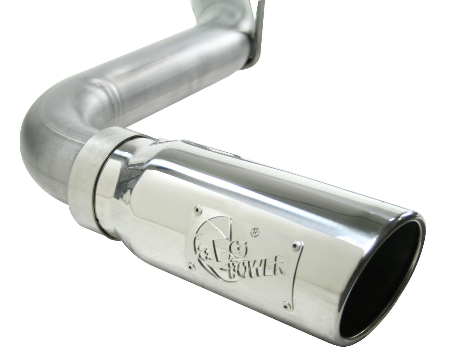 AFE MACH Force-Xp 3 IN 409 Stainless Steel Cat-Back Exhaust System w/Polished Tip (1997-2003 F-150, F-150) - 49-43043-P