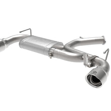 AFE Axle-Back Exhaust System (2019-2020 Hyundai Veloster N L4-2.0L (t)) - 49-37007-P