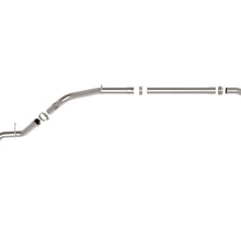 AFE Large Bore-HD 3 IN 409 Stainless Steel DPF-Back Exhaust System w/Polished Tip (2023-2024 Silverado 1500 , Sierra 1500) - 49-44144-P