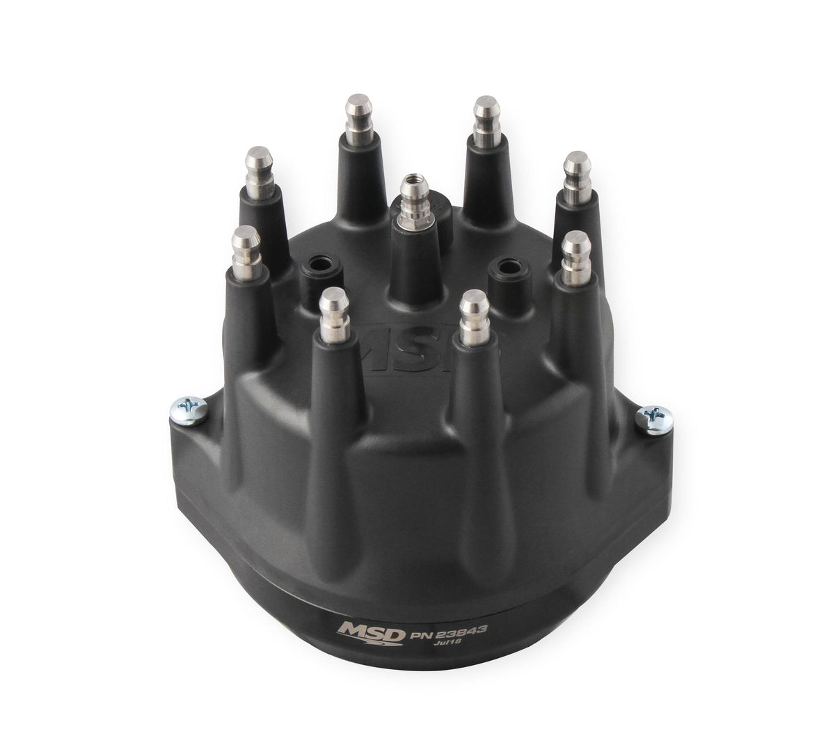 Black, Pontiac V8 Dual Sync Distributor.  - 23843