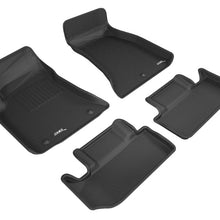 3D MAXpider 2015-2020 Dodge Challenger Rwd Kagu 1st & 2nd Row Floormats - Black