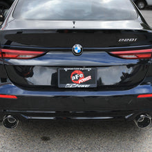 AFE MACH Force-Xp 3 IN to 2-1/2 IN Stainless Steel Axle-Back Exhaust System Black (2021-2024 228i Gran Coupe) - 49-36355-B