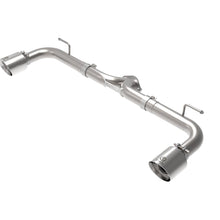 AFE Takeda 2-1/2 IN 304 Stainless Steel Axle-Back Exhaust System w/ Polished Tips (Mazda 3 14-18 L4-2.0/2.5L) - 49-37014-P