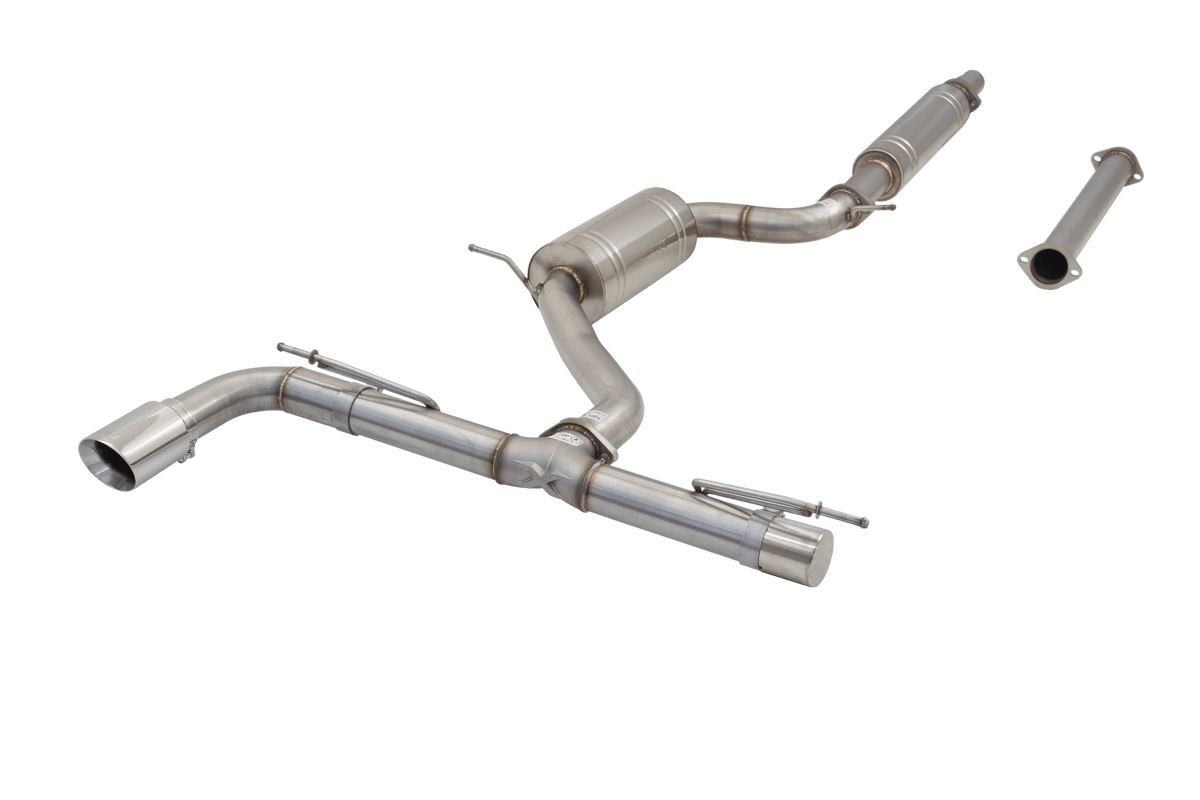XForce Vw Golf Tsi Mk7 To Mk8 3In Cat Back Exhaust System - ESVW01CS