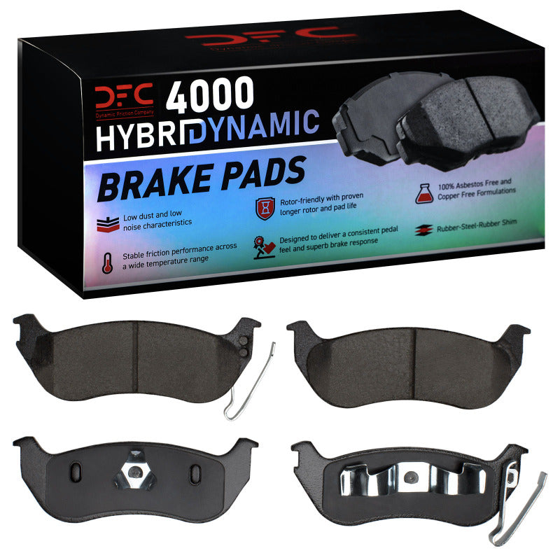 DFC 03-10 Mercury Mountaineer Rear 4000 Hybridynamic Brake Pads