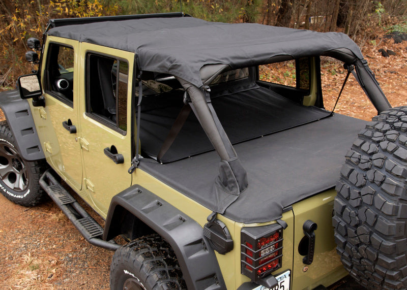 Rugged Ridge Montana Pocket Island Topper Black Diamond; 10-18 Wrangler Jk 4 Door - 13622.35