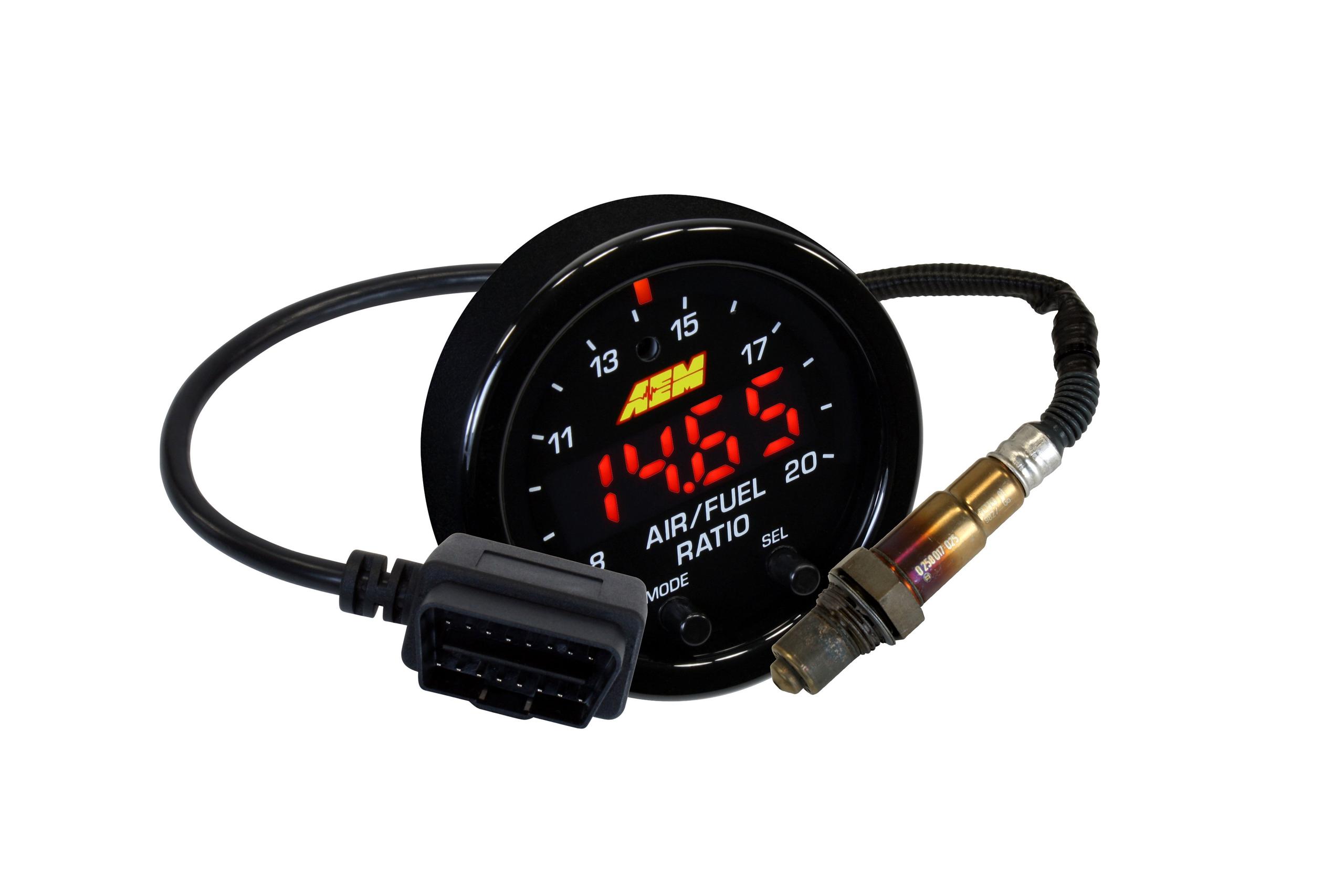 AEM X-Series OBDII Wideband AFR Controller Gauge