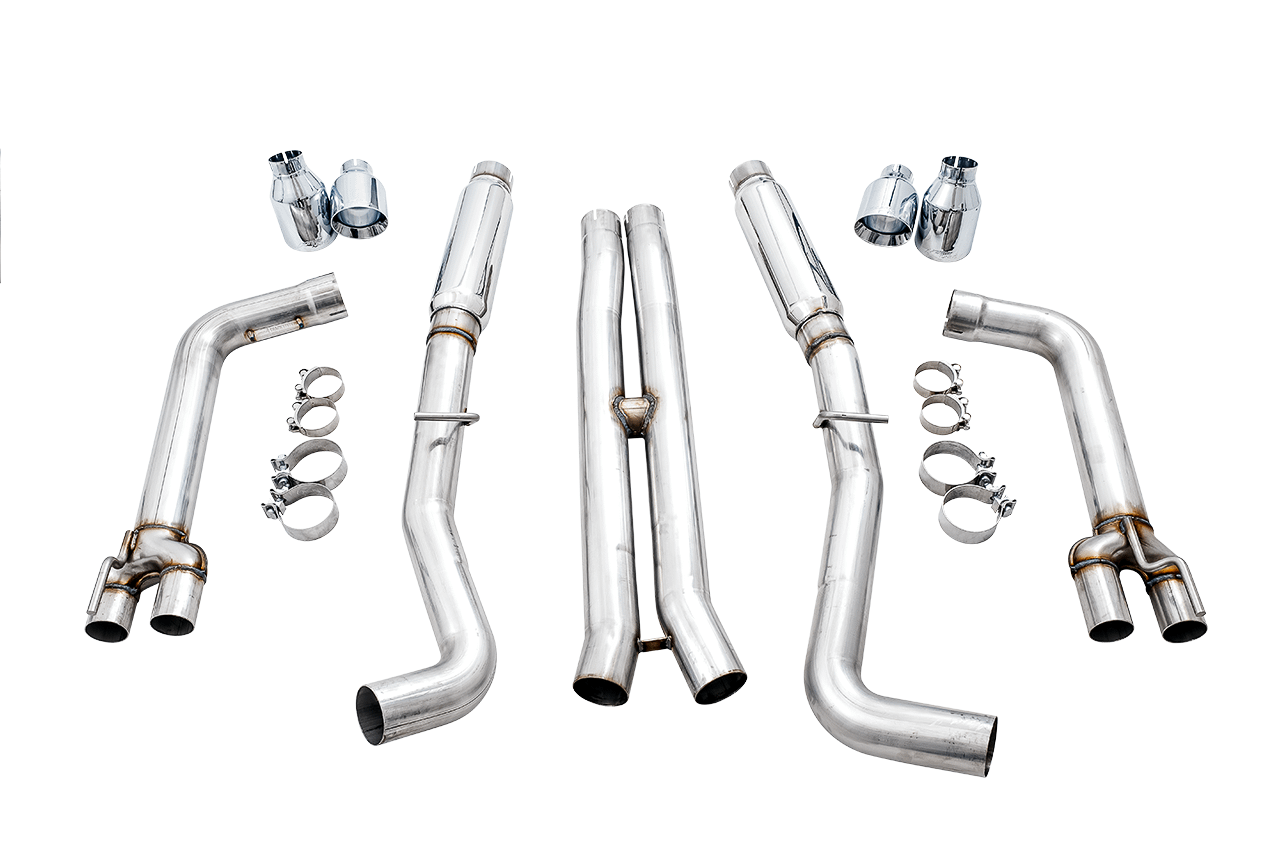 AWE 3015-42136 AWE Track Edition Exhaust (2015-2020 Dodge Challenger 6.4L / 6.2L SC)