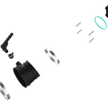 AFE Silver Bullet Throttle Body Spacer Kit Black (Chevrolet Corvette (C8) 2020 V8-6.2L This item will only work with the factory air intake system.) - 46-34017B