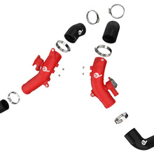 aFe BladeRunner 2.5" Aluminum Hot Charge Pipe - Red (2022 Toyota Land Cruiser (J300) V6-3.5L) - 46-20558-R