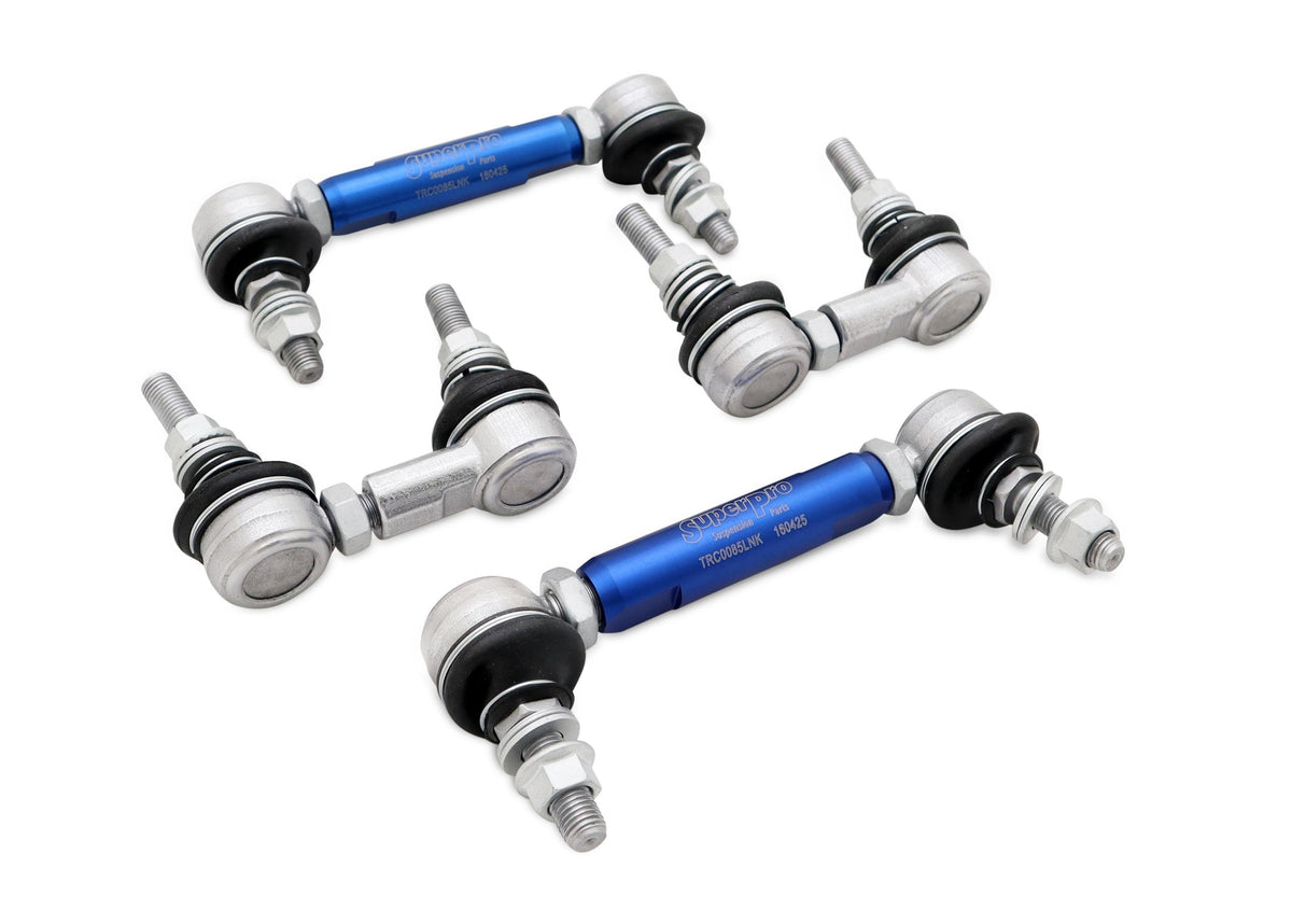 SuperPro HD Adjustable End Link Set (TRC1035 + TRC1085) (2003-2015 Lancer) - TRCLNKSET7
