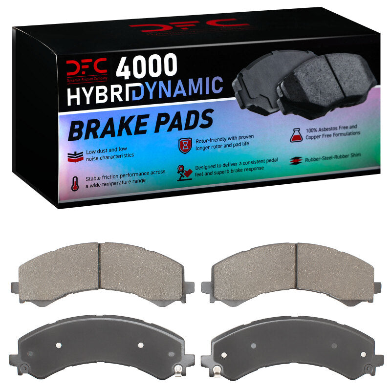 DFC 21-26 GMC Savana 4500 Commercial Cutaway Chassis Rear 4000 Hybridynamic Brake Pads
