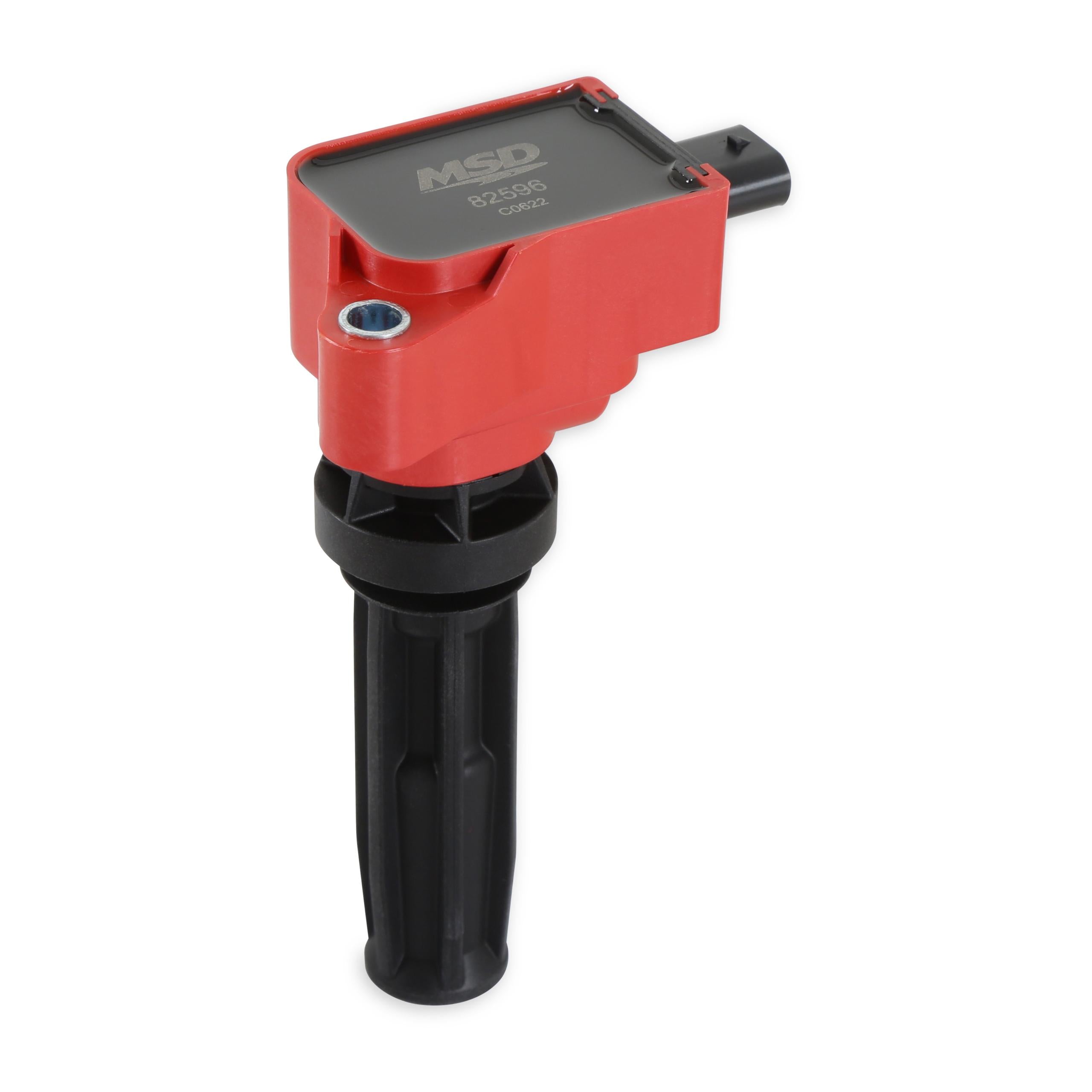MSD COIL, RED, FORD ECO-BOOST 2.0L L4, SINGLE - 82596