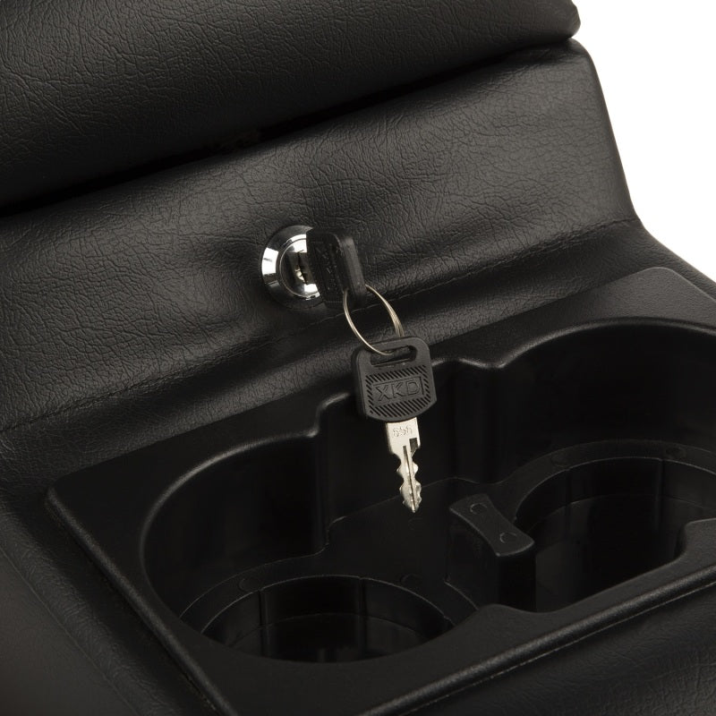 Rugged Ridge Center Console Ultimate Locking Black; 76-95 Jeep Cj/Wrangler Yj - 13102.01
