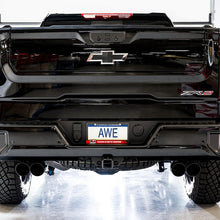 AWE 0FG Catback Exhaust - Quad Diamond Black Tips (2022-2023 GMC Silverado ZR2 / Sierra AT4X) - 3015-43284