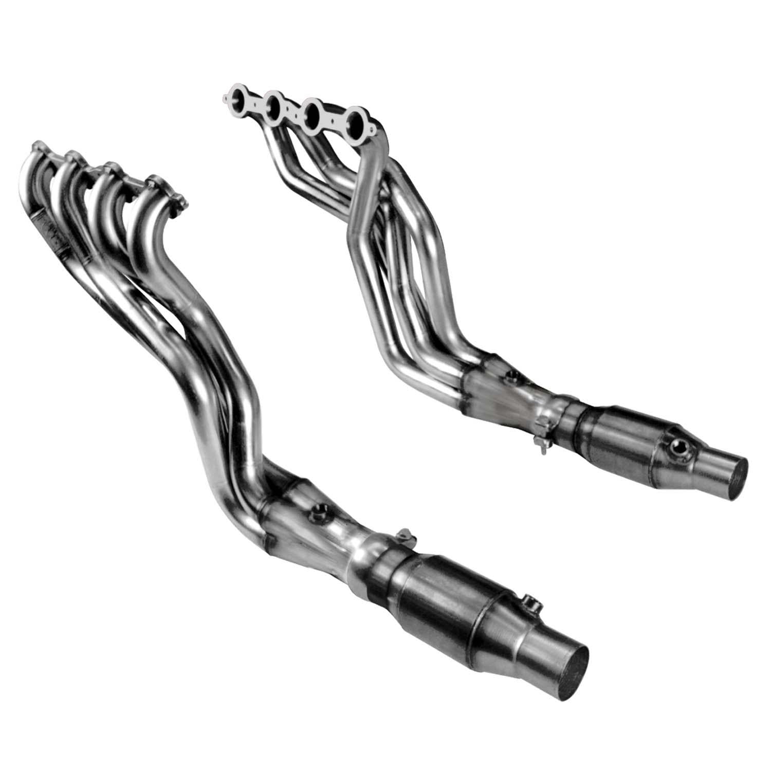 KOOKS 2010-2015 Chevrolet Camaro SS LS3/L99/ 6.2L 2012-2015 Chevrolet Camaro ZL 1 LSA 6.2L 1 7/8 x 3 Inch Stainless Steel Longtube Headers w/ 3 x 2 1/2 Inch Catted Connection Pipes For an OEM Connection (2010-2015 Camaro SS/ZL1) - 2250H420