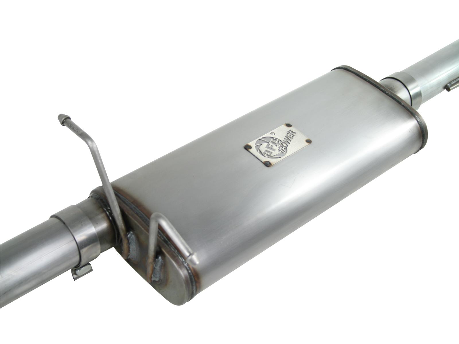 AFE MACH Force-Xp 3 IN 409 Stainless Steel Cat-Back Exhaust System w/Polished Tip (1997-2003 F-150, F-150) - 49-43043-P