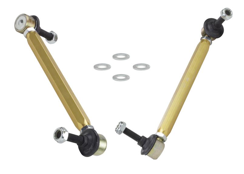Whiteline Performance Rear Sway Bar Replaces Pin/Ball Link Adjustable Extra Heavy Duty Suits Models with 235mm Link 08-14 Mini Cooper Whiteline (2001-2016 ES300, Cooper, RX330, Elantra, RX350, Focus, 3, Cooper Countryman, Cooper Paceman) - KLC106