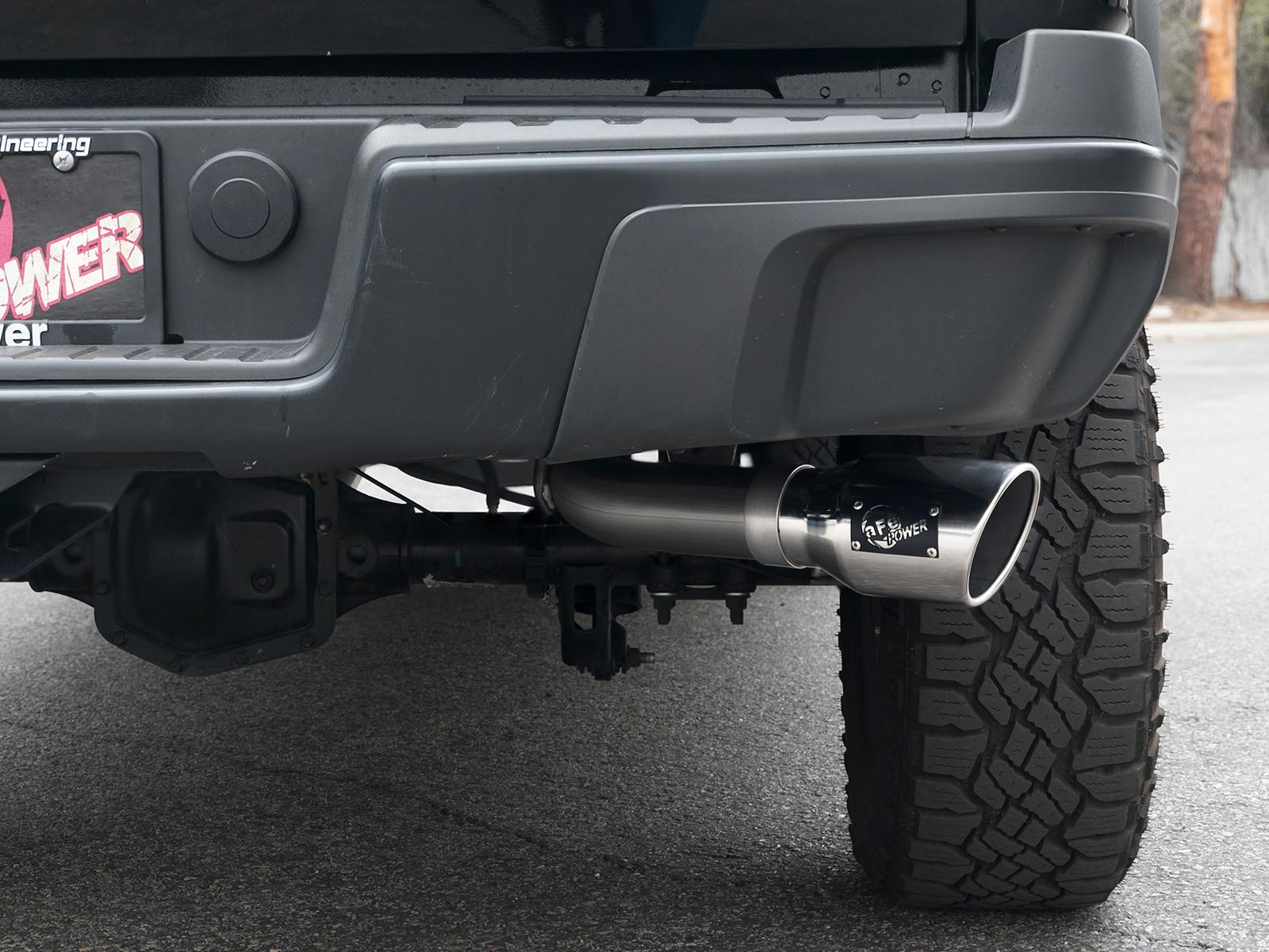 AFE MACH Force-Xp Cat-Back Exhaust System w/ Polished Tip (2017-2021 Colorado, Canyon) - 49-44097-P