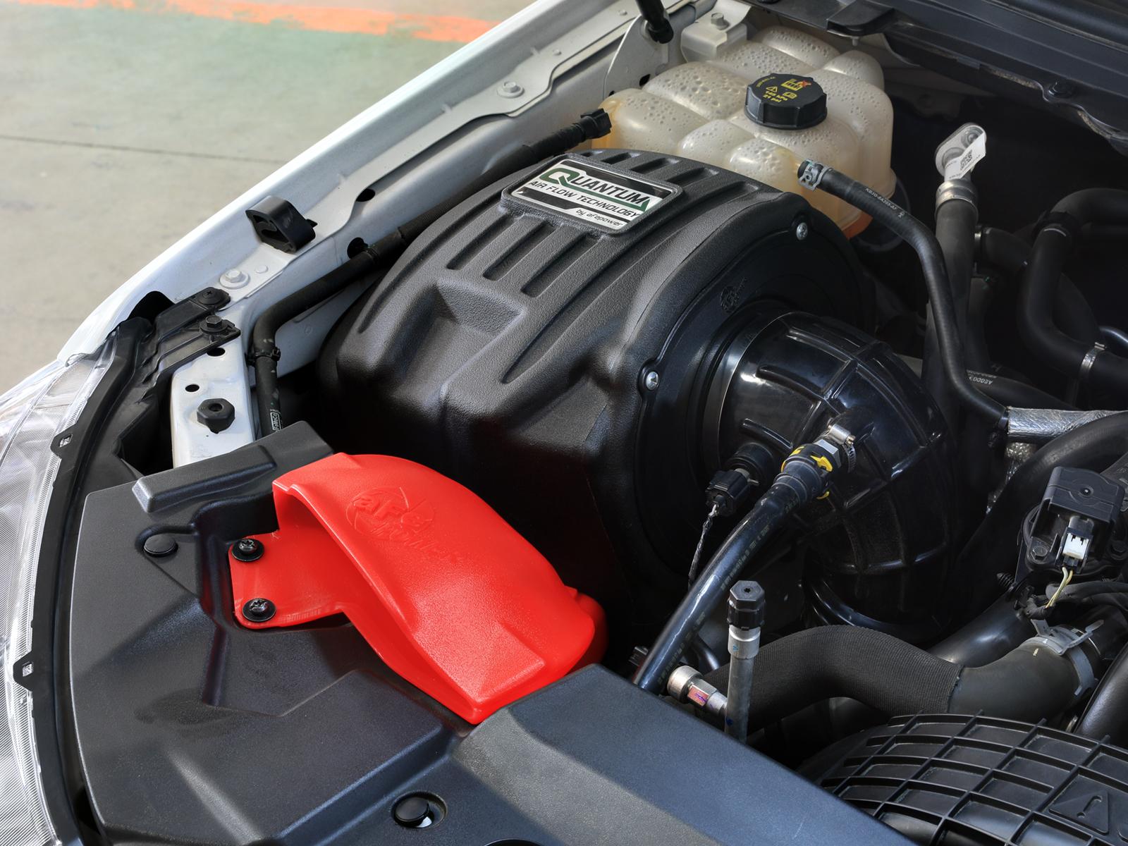 AFE Magnum FORCE Dynamic Air Scoop Red (Ford Ranger 19-20 L4-2.3L (t)) - 54-13056SR