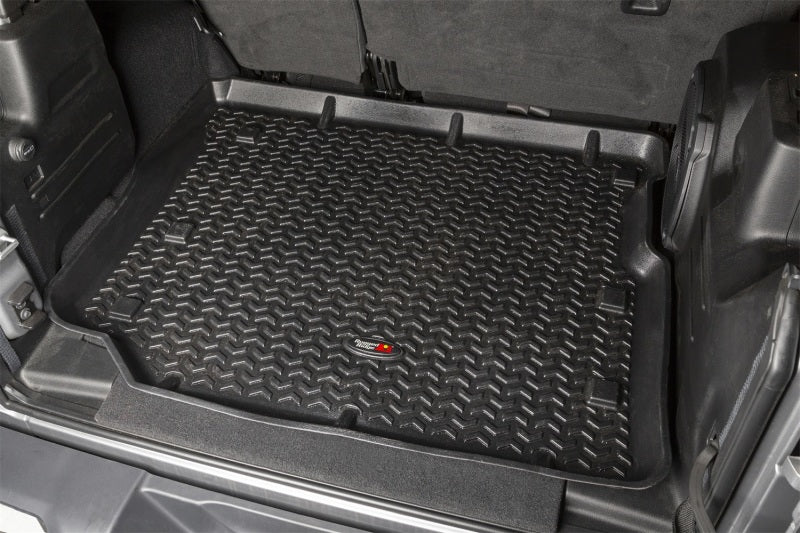 Rugged Ridge Floor Liner Front/Rear/Cargo; Black 2018-2020 Jeep Wrangler Jl 4 Dr - 12988.05