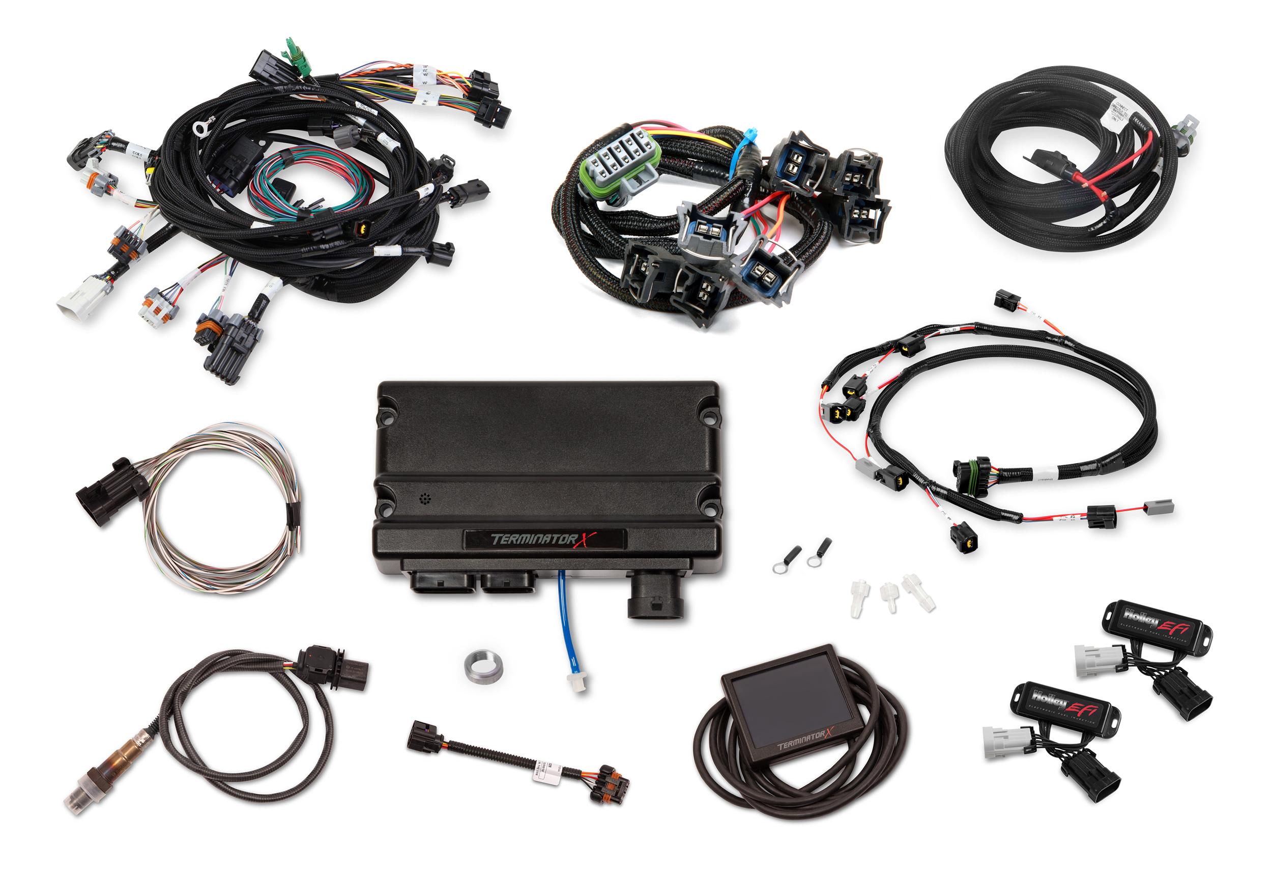 Holley Terminator X Ford Mod Motor 2V Kit.  - 550-1216