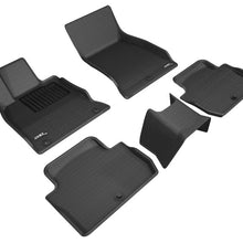 3D MAXpider 2018-2020 Kia Stinger Rwd Kagu 1st & 2nd Row Floormats - Black