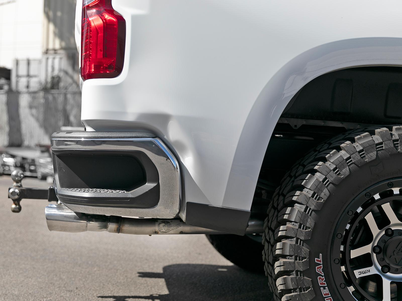 AFE Cat-Back Exhaust System (2019-2020 GM Trucks V6-4.3L/V8-5.3L) - 49-34104-P