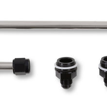 Quickfuel Dual Feed Fuel Line #6AN (Black). - 34-600BKQFT