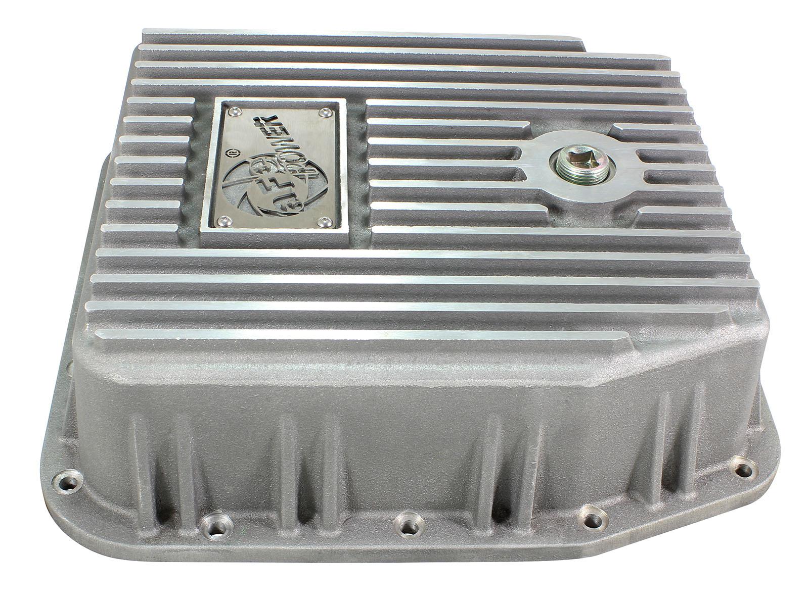 aFe POWER Transmission Pan Raw w/ Machined Fins - 46-70220